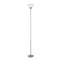 Mod Lighting and Decor Torchiere Stick Floor Lamp with Frosted Shade - 71.25" - Silver